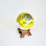 RARE Authentic High Quality Wasp 7 cm/ Bumble Bee Jasper Sphere 146 grams - Ai NeDefault Category