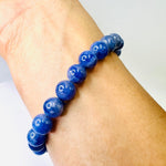 RARE - Genuine Tanzanite Precious Stone Crystal Bracelet 8mm - Ai NeJewellery