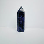 RARE! Russian Charoite Crystal Point / Tower 62 mm - Spiritual Transformation - Ai Ne