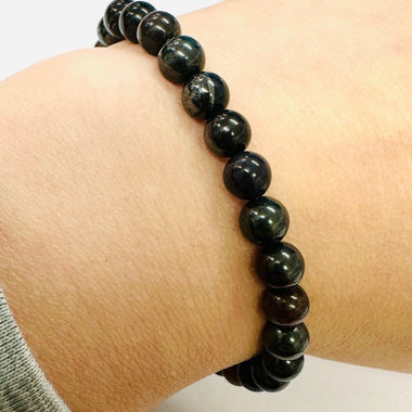 RARE Sugilite Precious Stone Crystal Gemstone Bracelet size 6mm - Ai NeJewellery