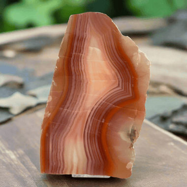 Red Agate Crystal 3.48 Billion years old 268 grams from Western Australian Pilbarra - Ai Ne