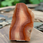 Red Agate Crystal 3.48 Billion years old 268 grams from Western Australian Pilbarra - Ai Ne
