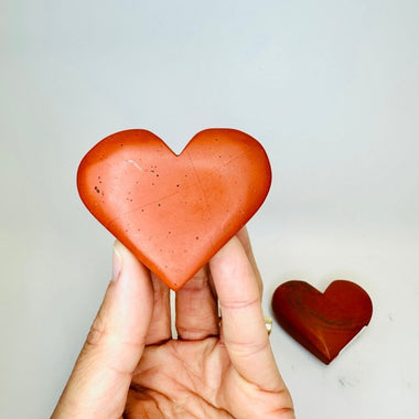 Red Jasper Crystal Hearts cm - Ai NeDefault Category