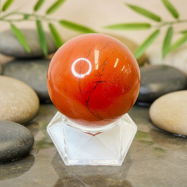 Red Jasper Crystal Sphere 6.5cm | 360 grams - Ai NeDefault Category