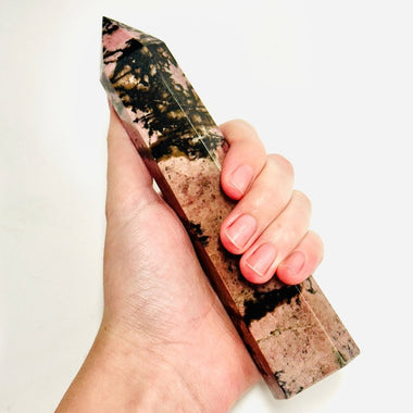 Rhodonite Crystal Point 17cm | 424 grams - Ai NeDefault Category