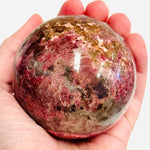 Rhodonite Crystal Sphere 7cm | 669 grams - Ai NeJewellery