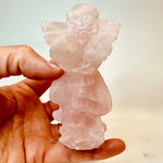 Rose Quartz Angel Carving | Love Healing Peace - Ai NeGifts & Crystals
