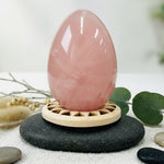 Rose Quartz Crystal Egg 4.5cm | 55 grams - Ai NeDefault Category