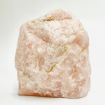 Rose Quartz Crystal Freeform Half Polished 392 grams - Ai Ne
