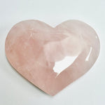 Rose Quartz Crystal Heart - choose size - Ai NeDefault Category