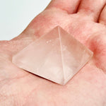 Rose Quartz Crystal Pyramid - 3.3cm - Ai Ne