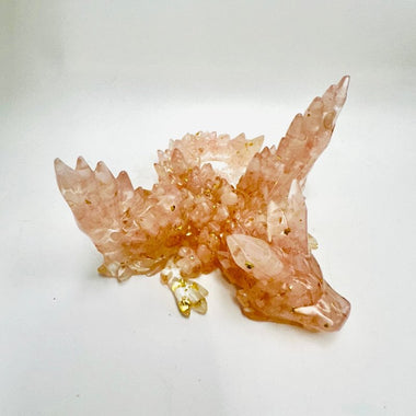 Rose Quartz Crystal Resin Dragon - Ai NeDefault Category