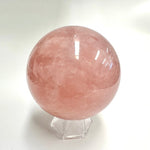 Rose Quartz Crystal Sphere 815 grams 8.5cm - Ai Ne