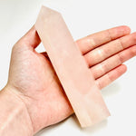 Rose Quartz Gemstone Crystal Tower 14cm | 319 grams - Ai NeDefault Category