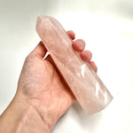 Rose Quartz Gemstone Crystal Tower 15.5 cm | 465 grams - Ai NeDefault Category