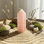 Rose Quartz Gemstone Crystal Tower - Ai NeDefault Category