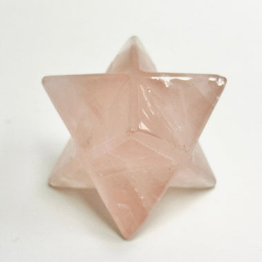 Rose Quartz Merkaba Star 3.5cm | 71 grams - Ai NeGifts & Crystals
