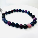 Ruby Sapphire 8mm Crystal Gemstone Bracelet - Ai NeDefault Category