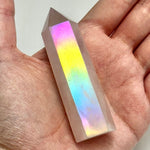 SALE! Aura Rose Quartz Crystal Point - Ai Ne