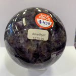 SALE! Chevron Amethyst Gemstone Crystal Sphere approx 10cm 1,679 - Ai NeDefault Category