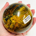 SALE! Genuine Tiger Eye Gemstone Crystal Sphere 8.7cm | 954 grams - Ai NeDefault Category