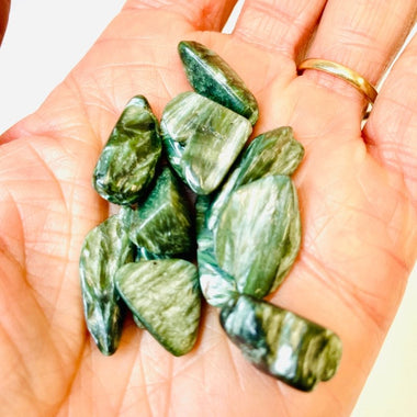 Seraphinite Chips 1.5 - 2cm| Healing, enlightenment, transformation - Ai NeDefault Category