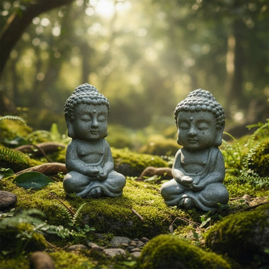 Shungite Crystal Buddha 8 cm - Ai Ne