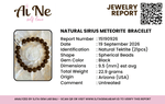 Sirius Meteorite Bracelet 8mm - Ai NeJewellery