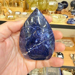 Sodalite Crystal Healing Gemstone Flame 8.5cm | Serenity and Spiritual Clarity - Ai NeDefault Category