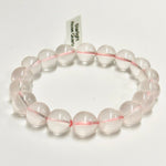Starlight Rose Quartz Crystal Gemstone Bracelet 11 - 12mm - Ai NeJewellery