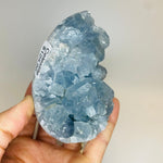 Stunning Celestite Cluster Crystal 613 grams - Ai Ne