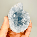 Stunning Celestite Cluster Crystal 9cm - Ai Ne