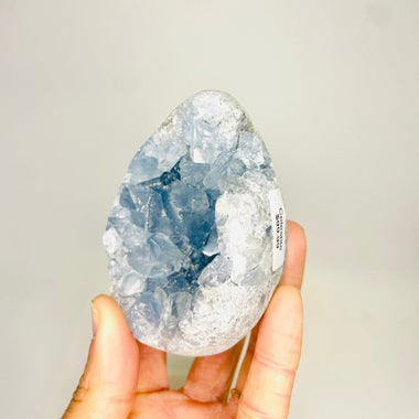 Stunning Celestite Cluster Crystal 9cm - Ai Ne