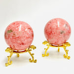 Thulite Crystal Sphere 195 grams | 5cm - Ai NeGifts & Crystals