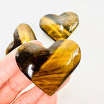 Tiger Eye Crystal Heart 4.5cm | Abundance and Protection - Ai Ne