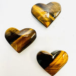 Tiger Eye Crystal Heart 4.5cm | Abundance and Protection - Ai Ne