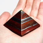 Tiger Iron Crystal Pyramid 4.2cm | 65 grams - Ai Ne