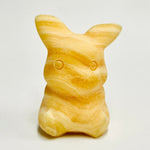 Yellow Calcite Crystal pikachu Pokemon 4.9cm - Ai Ne