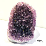 Amethyst Geode Cluster Cave Stand Alone 488 grams - Ai Ne