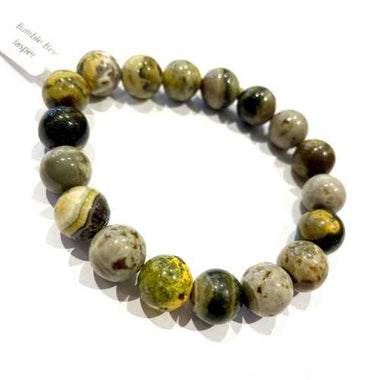 Bumblebee Jasper Crystal Gemstone Bracelets - 10mm | Energising and Vibrant Bracelets - Ai NeDefault Category