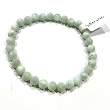 Green Angelite Crystal Bracelet 6mm - Ai NeDefault Category