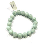 Green Angelite Crystal Round Bracelet - 10mm | Soothing and Healing Bracelet - Ai NeDefault Category