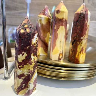 Mookaite Crystal Points / Tower 8-9cm | Embrace Earthy Energies and Spiritual Connection - Ai NeDefault Category