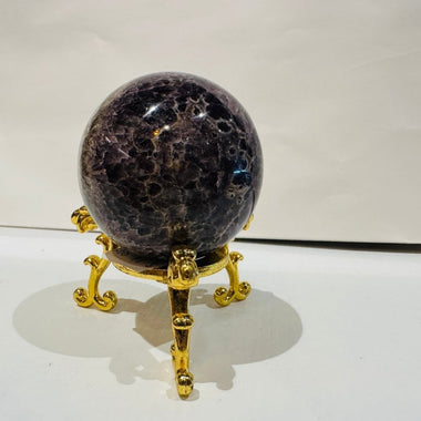 Chevron Amethyst Gemstone Crystal Sphere 6cm - 267 grams - Ai NeDefault Category