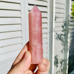 "A" Quality Madagascar Rose Quartz Gemstone Crystal Points / Tower - Ai NeDefault Category