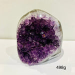 Amethyst Geode Cluster Cave Stand Alone 498 grams - Ai Ne