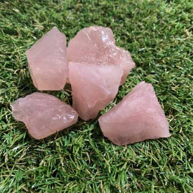 "A" Quality Madagascar Rose Quartz Gemstone Crystal Rough 4-5cm - Ai NeDefault Category