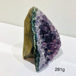 Amethyst Geode Cluster Cave Stand Alone 281 grams - Ai Ne