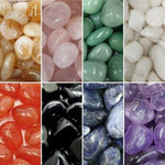 Genuine Mix Gemstone Crystal Tumble Set 8 pcs - Ai Ne