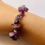 Genuine Amethyst Crystal Gemstone Chips Bracelet (3 bracelets) - Ai NeDefault Category